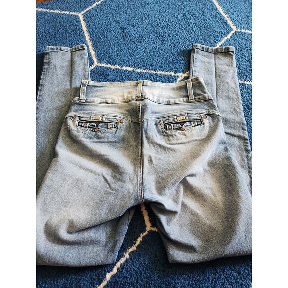 No brand Denim - Sexy Womens Light Wash Skinny Jeans 13